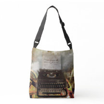 Steampunk Shakespeare Quote Bag