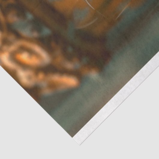 Steampunk Sheriff Alligator Decoupage Seidenpapier (Ausschnitt)