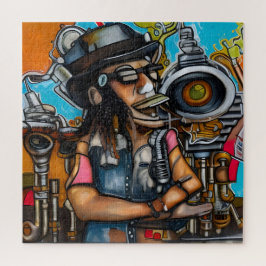 Steampunk Singer in Dreamland Puzzle