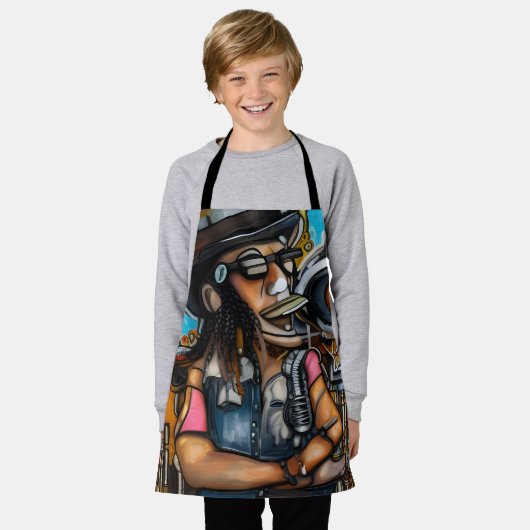 Steampunk Singer in Dreamland Schürze (Getragen)