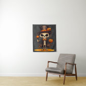 Steampunk Skeleton Art Tapestry Wandteppich (Beispiel)