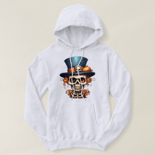 Steampunk Skeleton Hoodie (Design vorne)