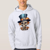 Steampunk Skeleton Hoodie (Vorderseite)