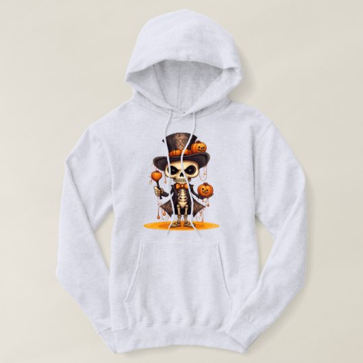 Steampunk Skeleton Hoodie (Design vorne)