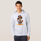 Steampunk Skeleton Hoodie (Vorne ganz)