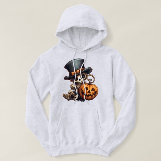 Steampunk Skeleton Hoodie (Design vorne)