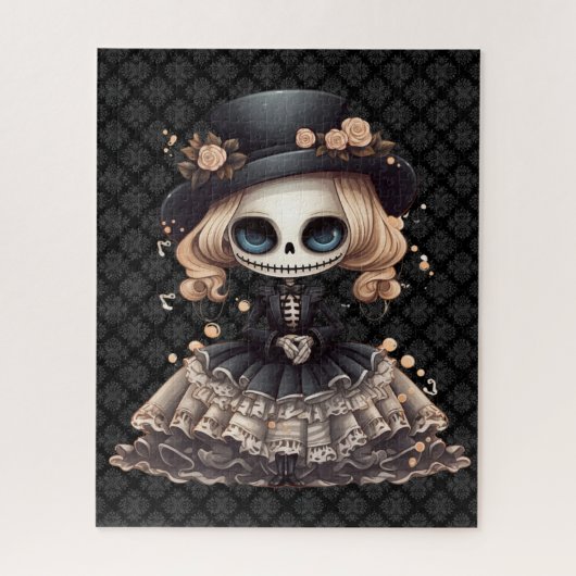 Steampunk Skeleton Jigsaw Puzzle (Vertikal)