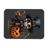 Steampunk Skeleton Magnet (Horizontal)