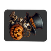 Steampunk Skeleton Magnet (Horizontal)