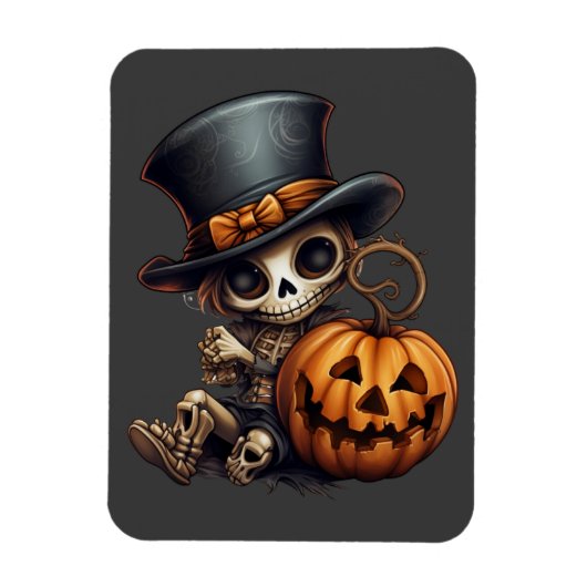 Steampunk Skeleton Magnet (Vertikal)