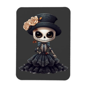 Steampunk Skeleton Magnet