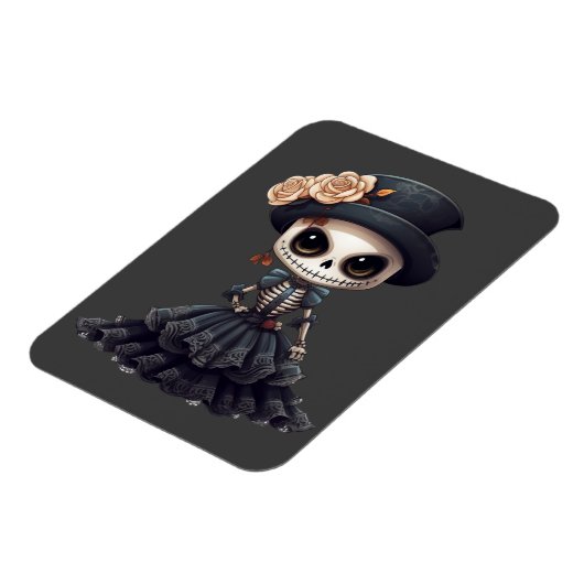 Steampunk Skeleton Magnet (Linke Seite)