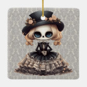 Steampunk Skeleton Ornament (Rückseite)