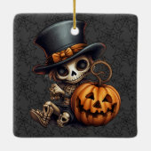 Steampunk Skeleton Ornament (Rückseite)
