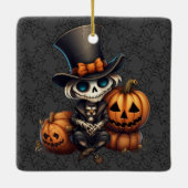 Steampunk Skeleton Ornament (Rückseite)