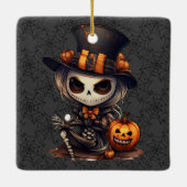 Steampunk Skeleton Ornament (Rückseite)