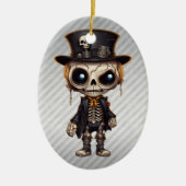 Steampunk Skeleton Ornament (Vorne)