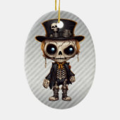 Steampunk Skeleton Ornament (Hinten)