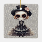 Steampunk Skeleton Ornament (Rückseite)