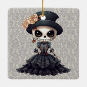 Steampunk Skeleton Ornament (Rückseite)