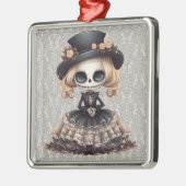 Steampunk Skeleton Ornament Aus Metall (Links)