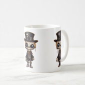 Steampunk Skeleton Tasse (VorderseiteRechts)