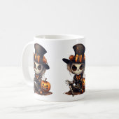 Steampunk Skeleton Tasse (Vorderseite Links)