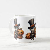 Steampunk Skeleton Tasse (Vorderseite Links)