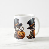 Steampunk Skeleton Tasse (VorderseiteRechts)