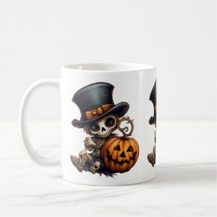 Steampunk Skeleton Tasse
