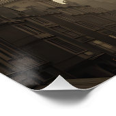 Steampunk Skies Poster (Ecke)