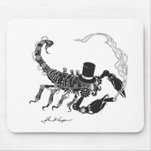 Steampunk Skorpion Mousepad