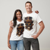 Steampunk Skull Engine T-Shirt (Unisex)