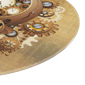 Steampunk Skull Gothic Style Schneidebrett (Ecke)