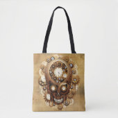 Steampunk Skull Gothic Style Tasche (Vorderseite)