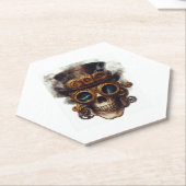 Steampunk Skull Motor Untersetzer (angewinkelt)
