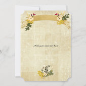 Steampunk Skull Vintag Halloween Einladungen (Rückseite)