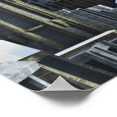 Steampunk Skyline Poster (Ecke)