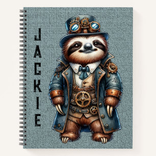 Steampunk Sloth - Anpassen Notizblock