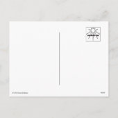 Steampunk Sloth Reading Postcards Feiertagspostkarte (Rückseite)