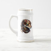 Steampunk Snake Bierglas (Links)