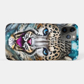 Steampunk Snow Leopard Case-Mate iPhone Hülle (Rückseite (Horizontal))