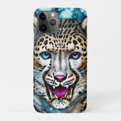 Steampunk Snow Leopard Case-Mate iPhone Hülle (Rückseite)
