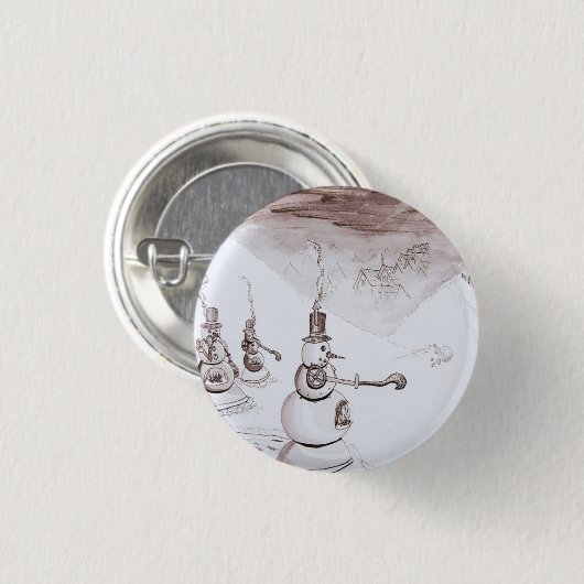 Steampunk Snowboote 1.5 in Button (Vorne & Hinten)