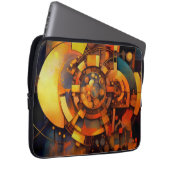 Steampunk Solar Mechanism Abstract Laptopschutzhülle (Vorne Rechts)