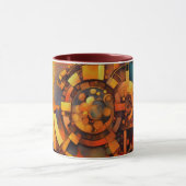 Steampunk-Solar-Mechanismus-Abstrakt Tasse (Zentrum)