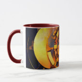 Steampunk-Solar-Mechanismus-Abstrakt Tasse (Links)