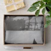 Steampunk Soul Collector Pirate Decoupage | Dunkel Seidenpapier (Geschenk)