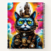 Steampunk Space Cat II Notizblock (Rückseite)