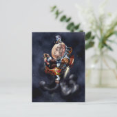 Steampunk Space Chimp Postkarte (Stehend Vorderseite)